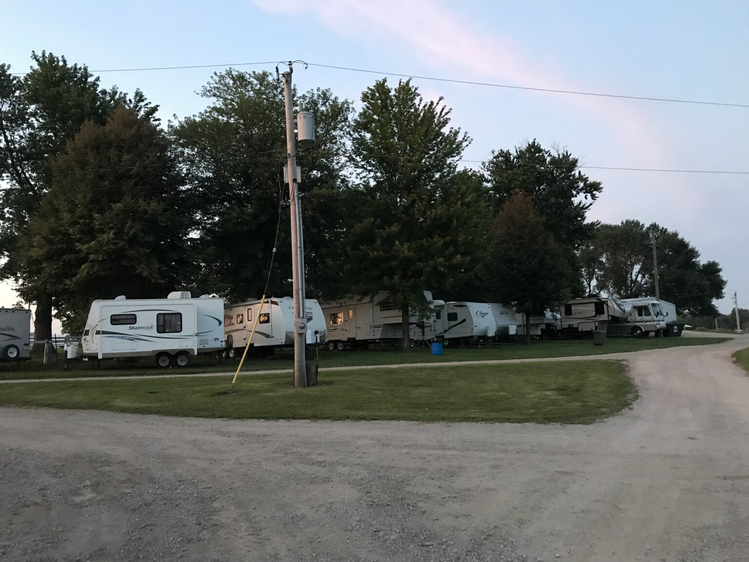 Camping The Cedar County Fair