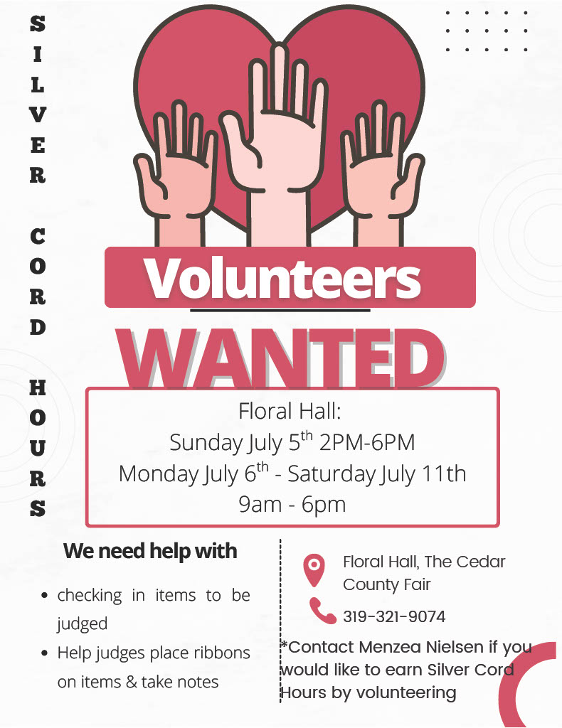 2026 Volunteers